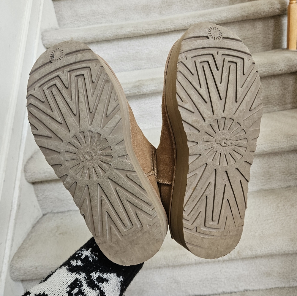 Ugg Classic Ultra Mini Platform Suede Boots - Picture 5 of 6